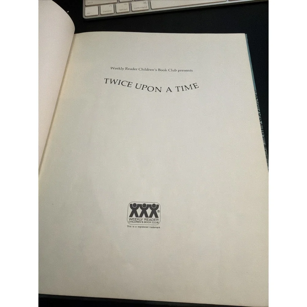 Twice Upon A Time by Irwin Shapiro (1973, Hardcover) VINTAGE Weekly Reader